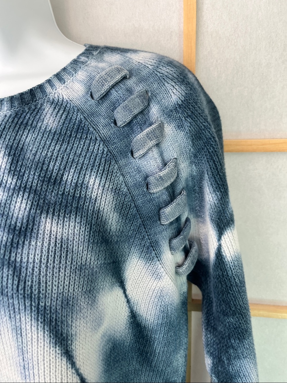 Nic+Zoe Tie Dye Sweater M